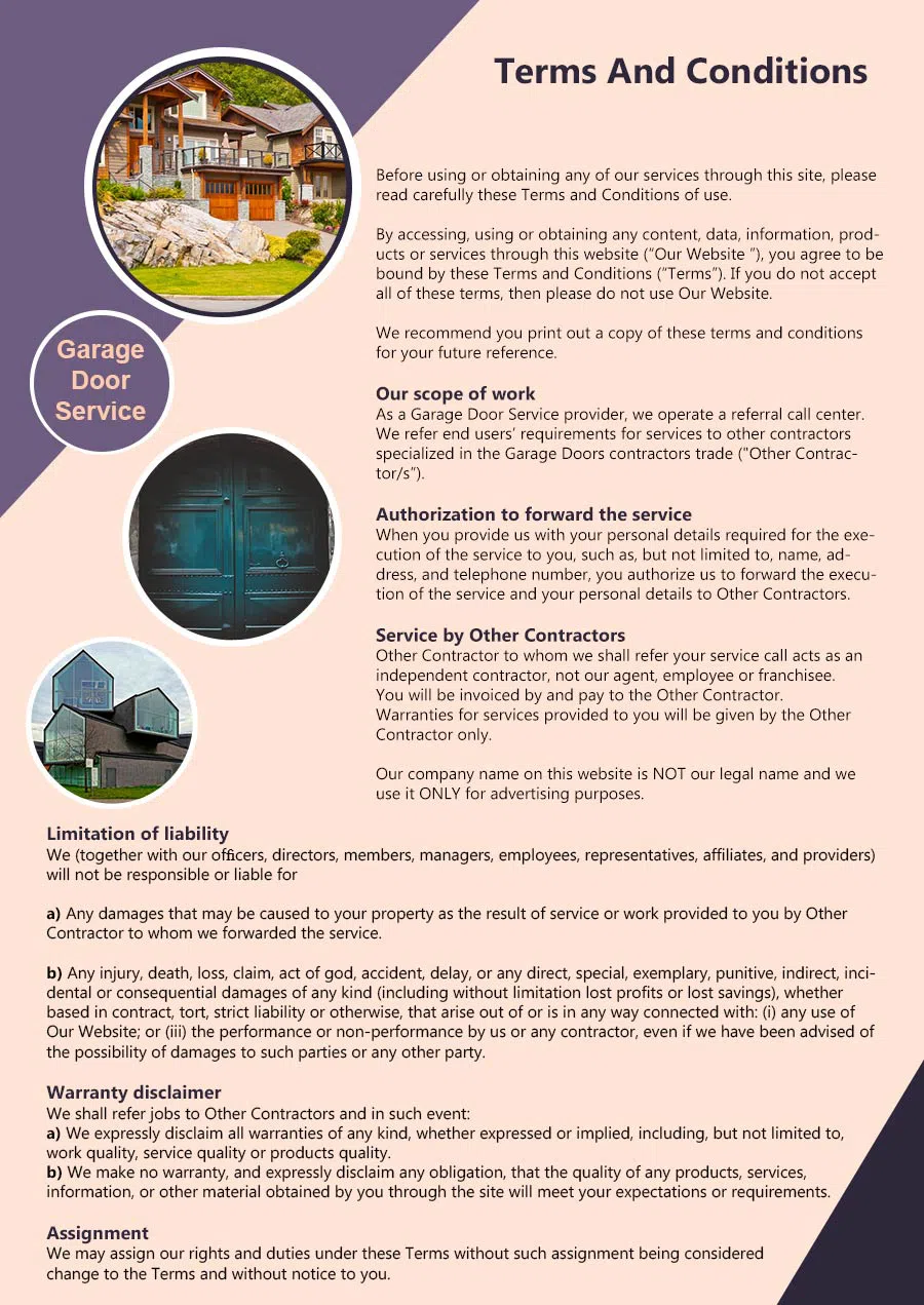 Community Garage Door Service Rockville, MD 301-359-6695